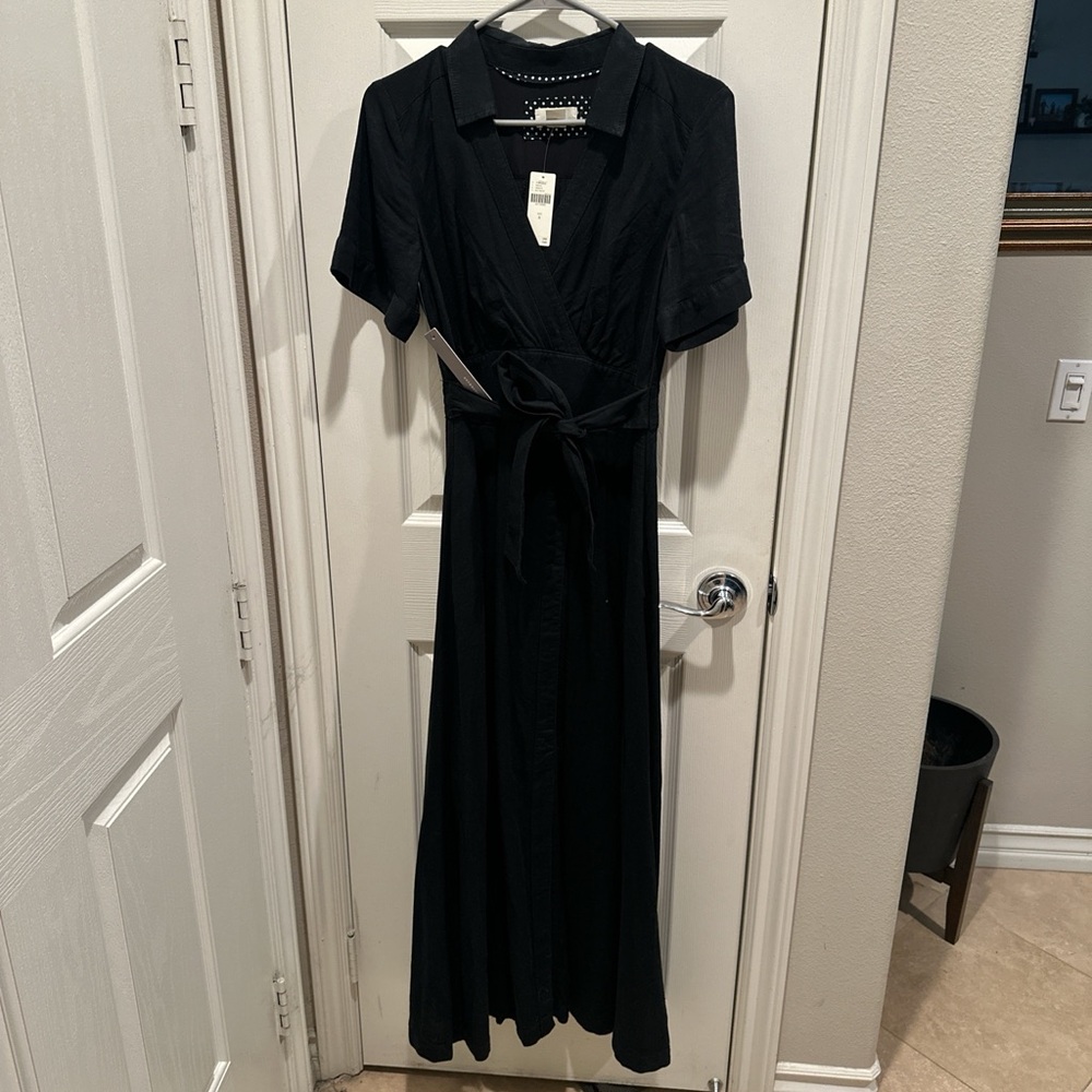 Maeve Black Maxi Dress